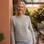 Women’s Cozy Textured Gray Knit Sweater