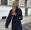 Women’s Double-Breasted Belted Trench Coat