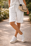 Women’s Drawstring Knee Length Shorts