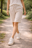 Women’s Drawstring Knee Length Shorts