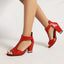 Women’s Open Toe Block Heel Sandals
