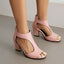Women’s Open Toe Block Heel Sandals