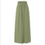 Women's Elastic Drawstring Wide Leg Trousers