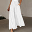 Women's Elastic Drawstring Wide Leg Trousers