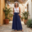 Women's Elastic Drawstring Wide Leg Trousers