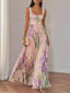 Women’s Elegant Floral Maxi Dress