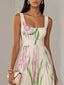 Women’s Elegant Floral Maxi Dress