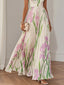 Women’s Elegant Floral Maxi Dress