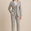 Women’s Elegant Light Gray 3-Piece Set