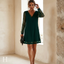 Women’s Elegant Long Sleeve Mini Dress