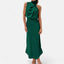 Women’s Elegant Mock Neck Sleeveless Maxi Dress