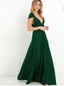 Women’s Elegant Multiway Bridesmaid Wrap Dress