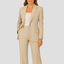 Women’s Elegant Tailored Office Blazer and Pants Set