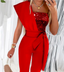 Women’s Elegant One-Shoulder Jumpsuit