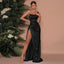 Women’s Elegant One-Shoulder Satin Maxi Dress