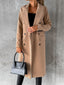 Women’s Elegant Double Breasted Warm Overcoat