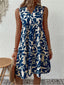 Women’s Floral Print Sleeveless Mini Dress