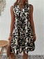 Women’s Floral Print Sleeveless Mini Dress
