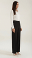 Women’s Formal High-Waisted Wide-Leg Trousers