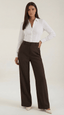 Women’s Formal High-Waisted Wide-Leg Trousers