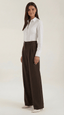 Women’s Formal High-Waisted Wide-Leg Trousers
