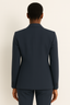 Women’s Formal Navy Blazer and Straight-Leg Trouser Set