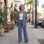 Women’s Formal Two-Piece Blazer and Trouser Set