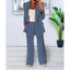 Women’s Formal Two-Piece Blazer and Trouser Set