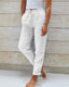 Women’s High-Waisted Drawstring Trousers