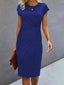 Women’s Elegant Midi Sheath Dress