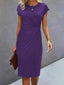 Women’s Elegant Midi Sheath Dress
