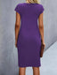 Women’s Elegant Midi Sheath Dress