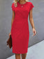 Women’s Elegant Midi Sheath Dress