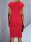 Women’s Elegant Midi Sheath Dress