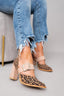 Women’s Leopard Print Pointed Toe Heels