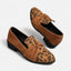 Women’s Leopard Print Suede Loafers