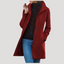Women’s Long Button Front Winter Coat