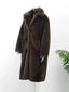 Women’s Long Faux Fur Winter Overcoat