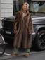 Women’s Long Faux Fur Winter Overcoat