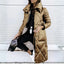 Women’s Longline Quilted Puffer Coat