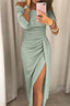 Women's Off-Shoulder Glitter Midi Dress