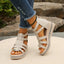 Women’s Open Toe Gladiator Wedge Sandals