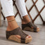 Women’s Open Toe Mule Wedge Sandals