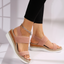 Women’s Open Toe Strap Wedge Sandals