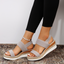 Women’s Open Toe Strap Wedge Sandals