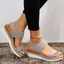 Women’s Open Toe Strap Wedge Sandals