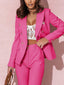 Women’s Refined Blazer And Trouser Set
