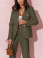 Women’s Refined Blazer And Trouser Set
