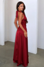 Women's Refined High Slit Halter Maxi Dress