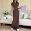 Women’s Sleek Bodycon Maxi Dress
